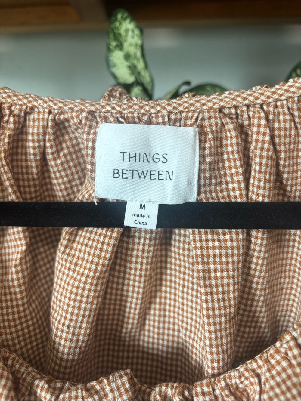 Things Between Teagan Blouse in Almond | Medium - Picture 3 of 7